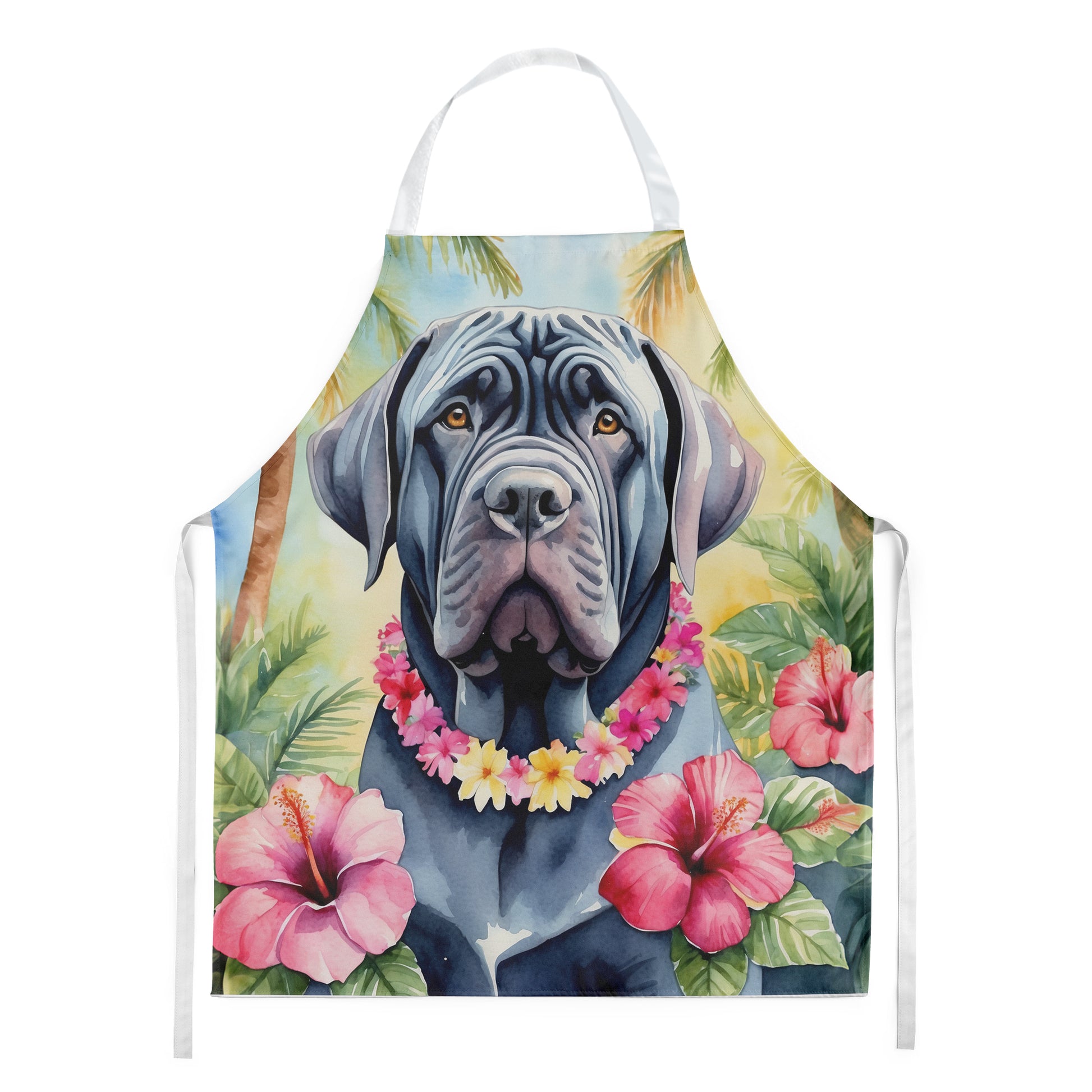 Buy this Neapolitan Mastiff Luau Apron