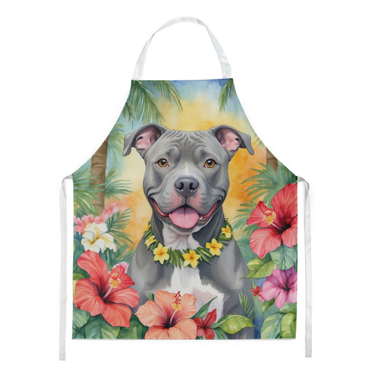 Buy this Pit Bull Terrier Luau Apron