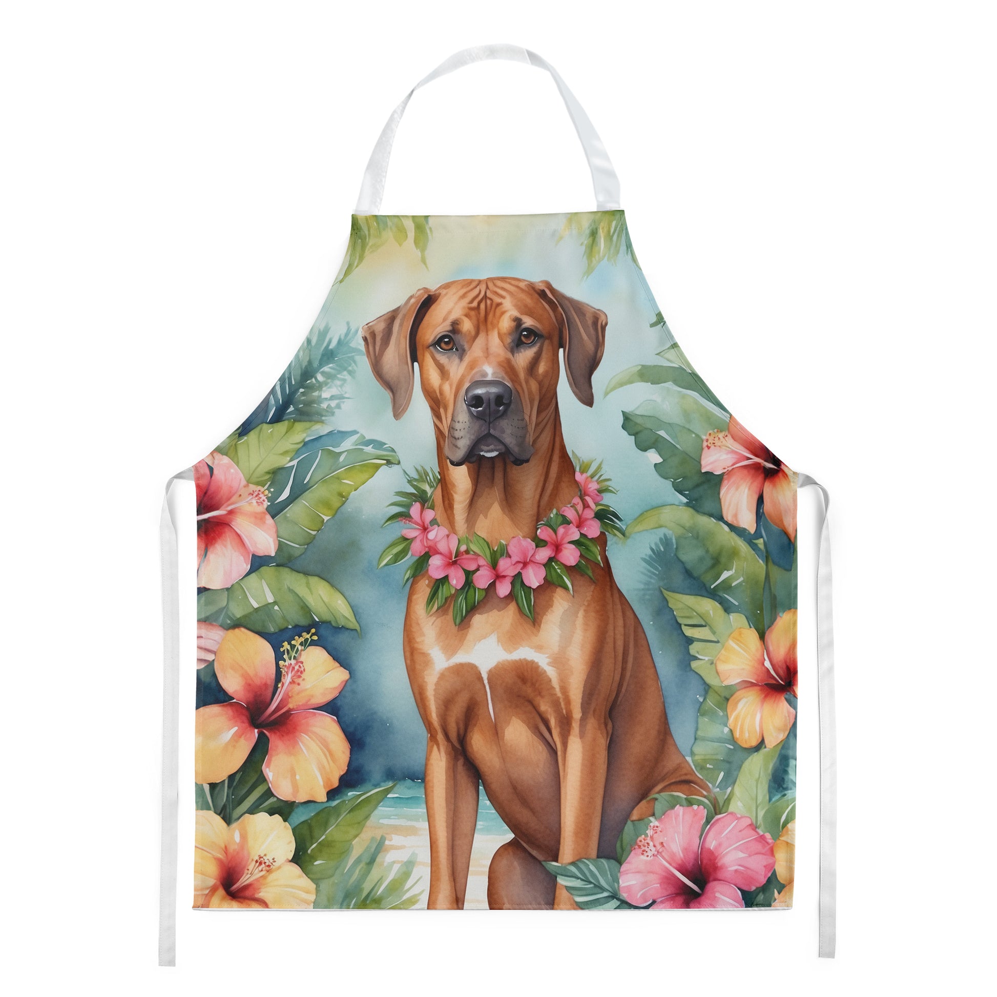 Buy this Rhodesian Ridgeback Luau Apron