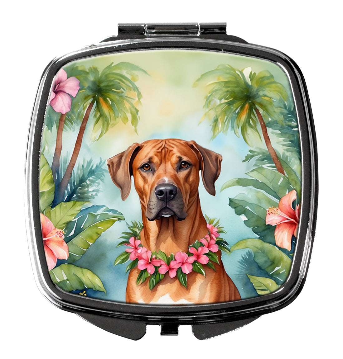 Buy this Rhodesian Ridgeback Luau Compact Mirror