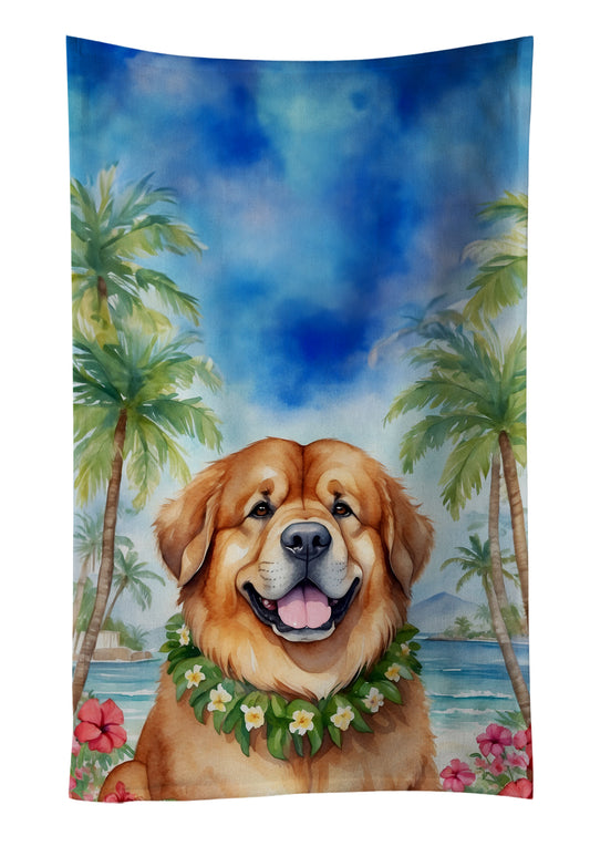 Buy this Tibetan Mastiff Luau Kitchen Towel