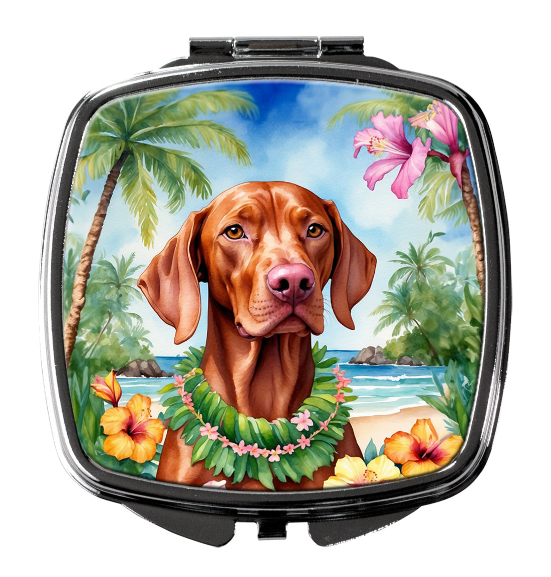 Buy this Vizsla Luau Compact Mirror