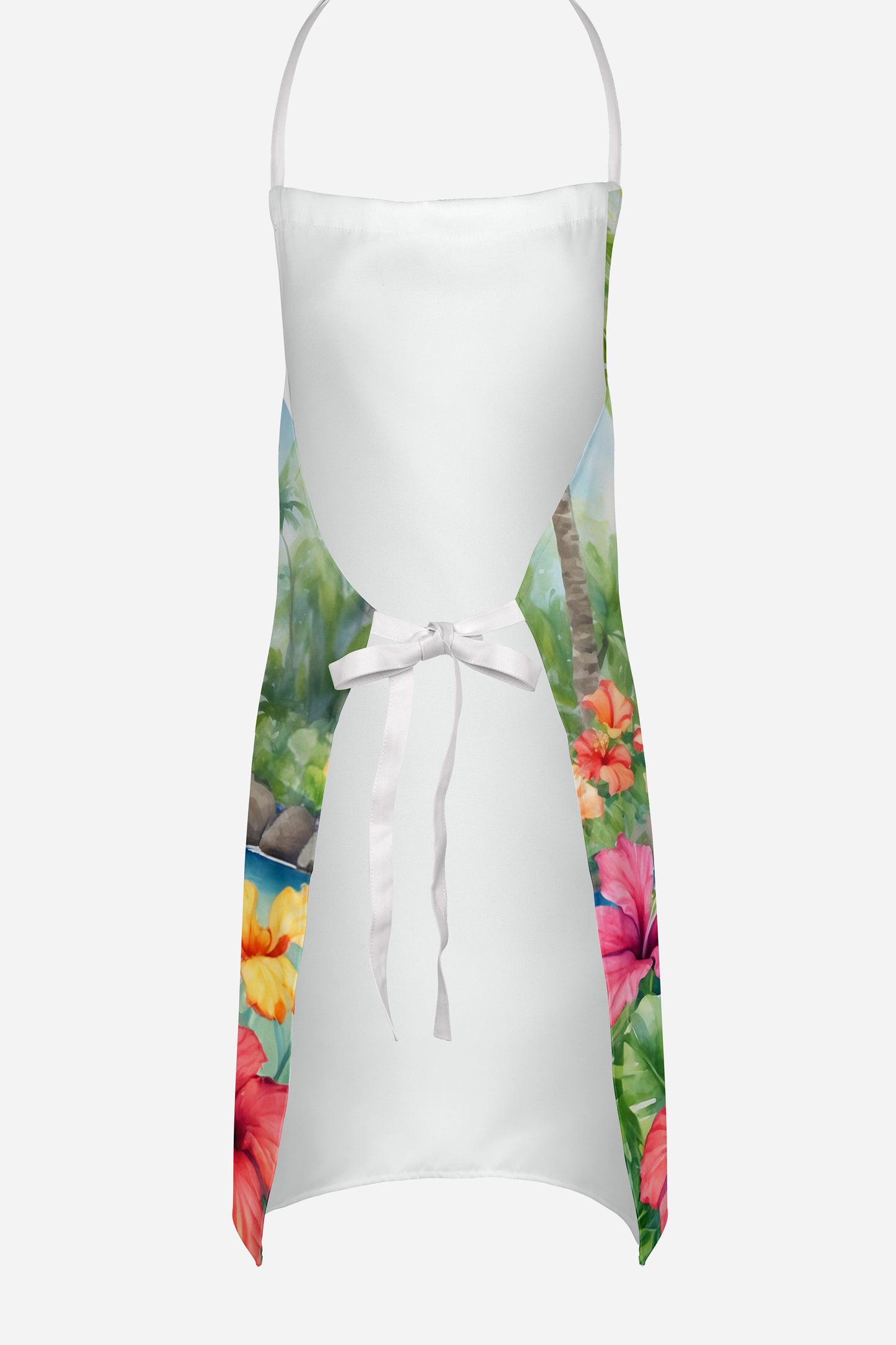 Welsh Springer Spaniel Luau Apron