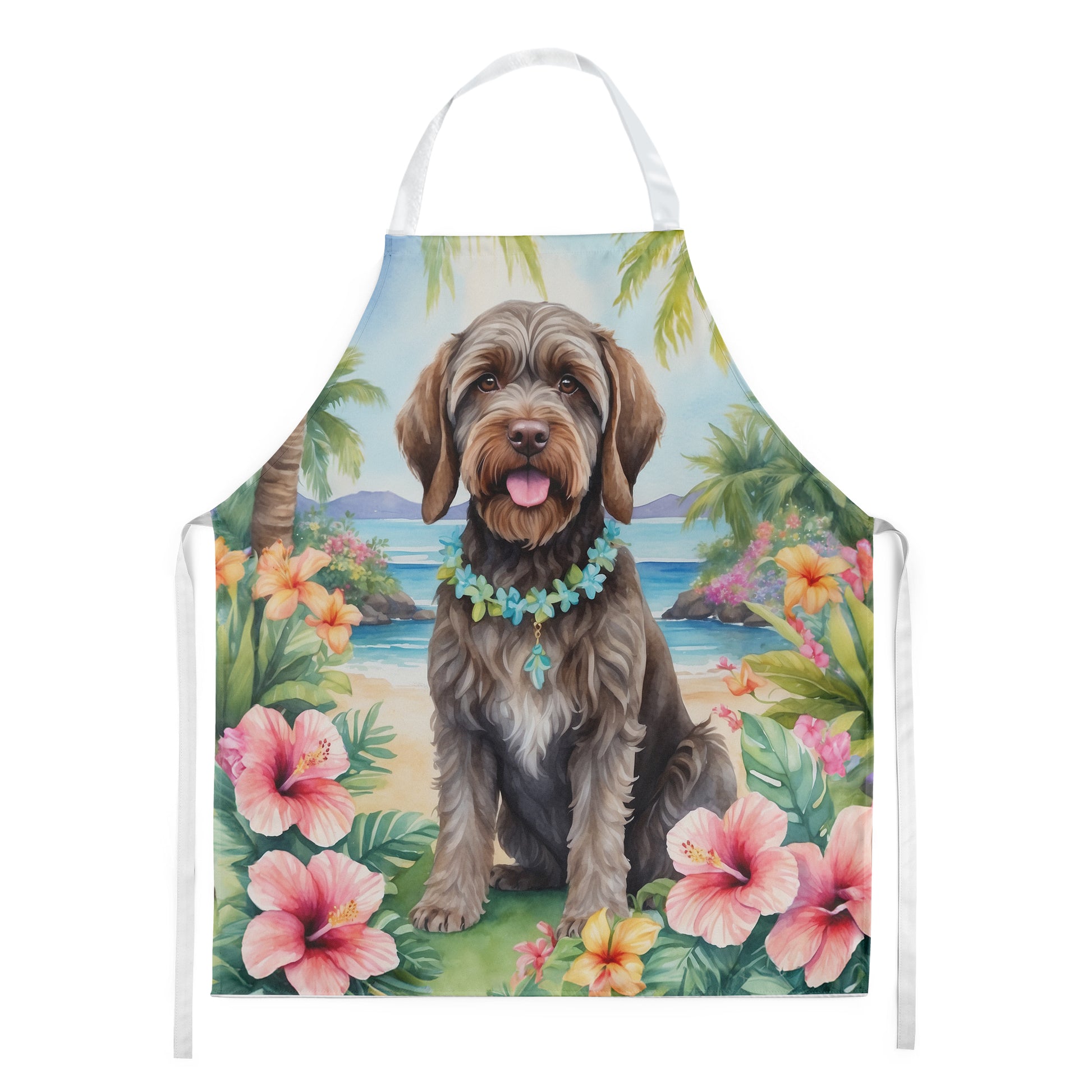 Buy this Wirehaired Pointing Griffon Luau Apron