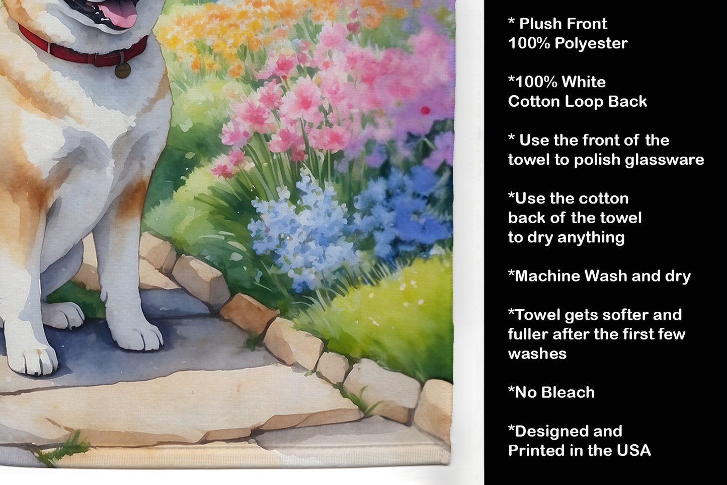 Akita Spring Garden Kitchen Towel