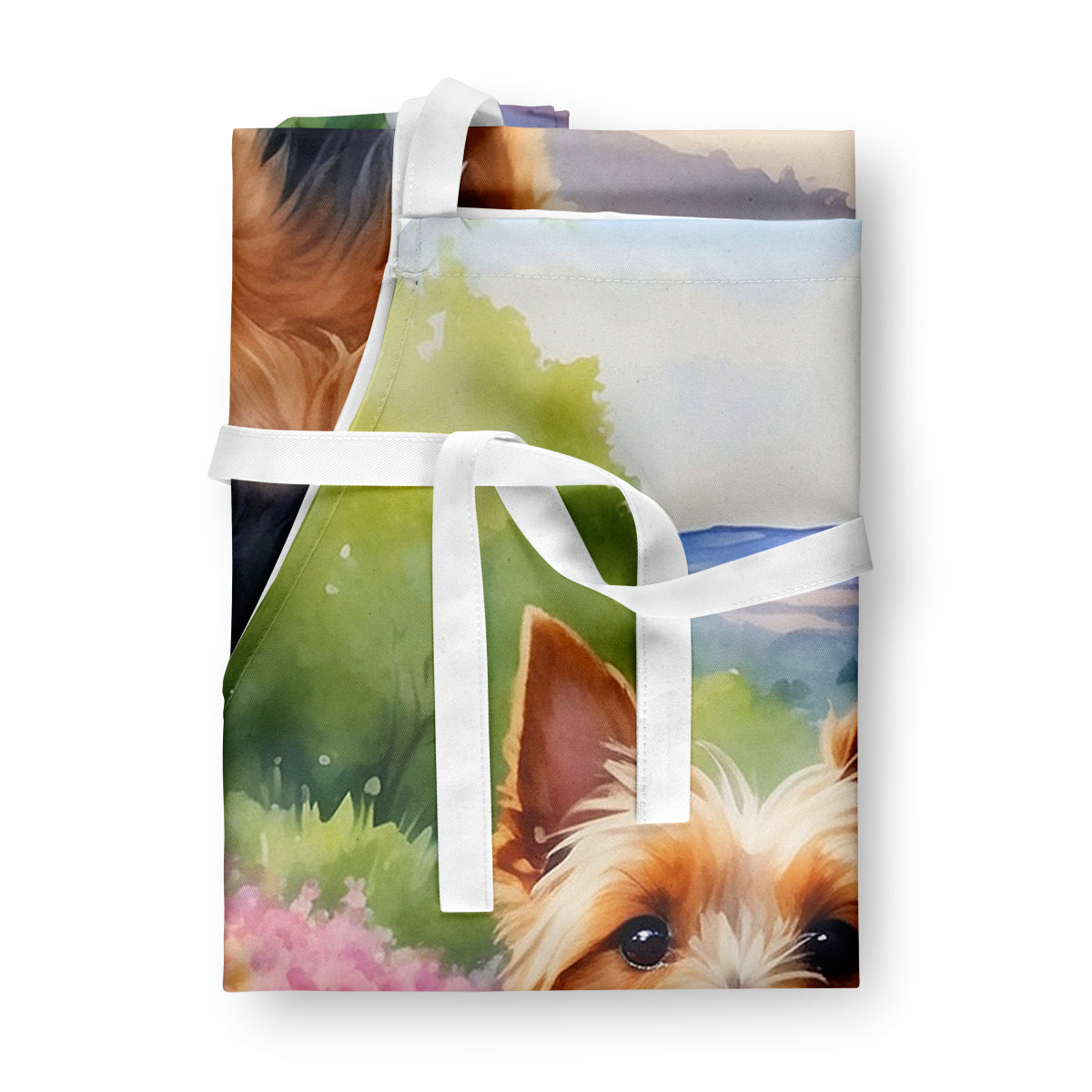 Australian Terrier Spring Garden Apron