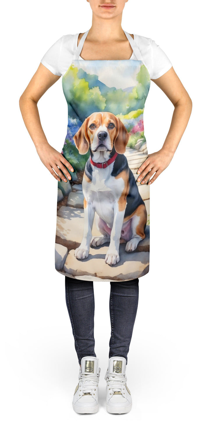 Beagle Spring Garden Apron