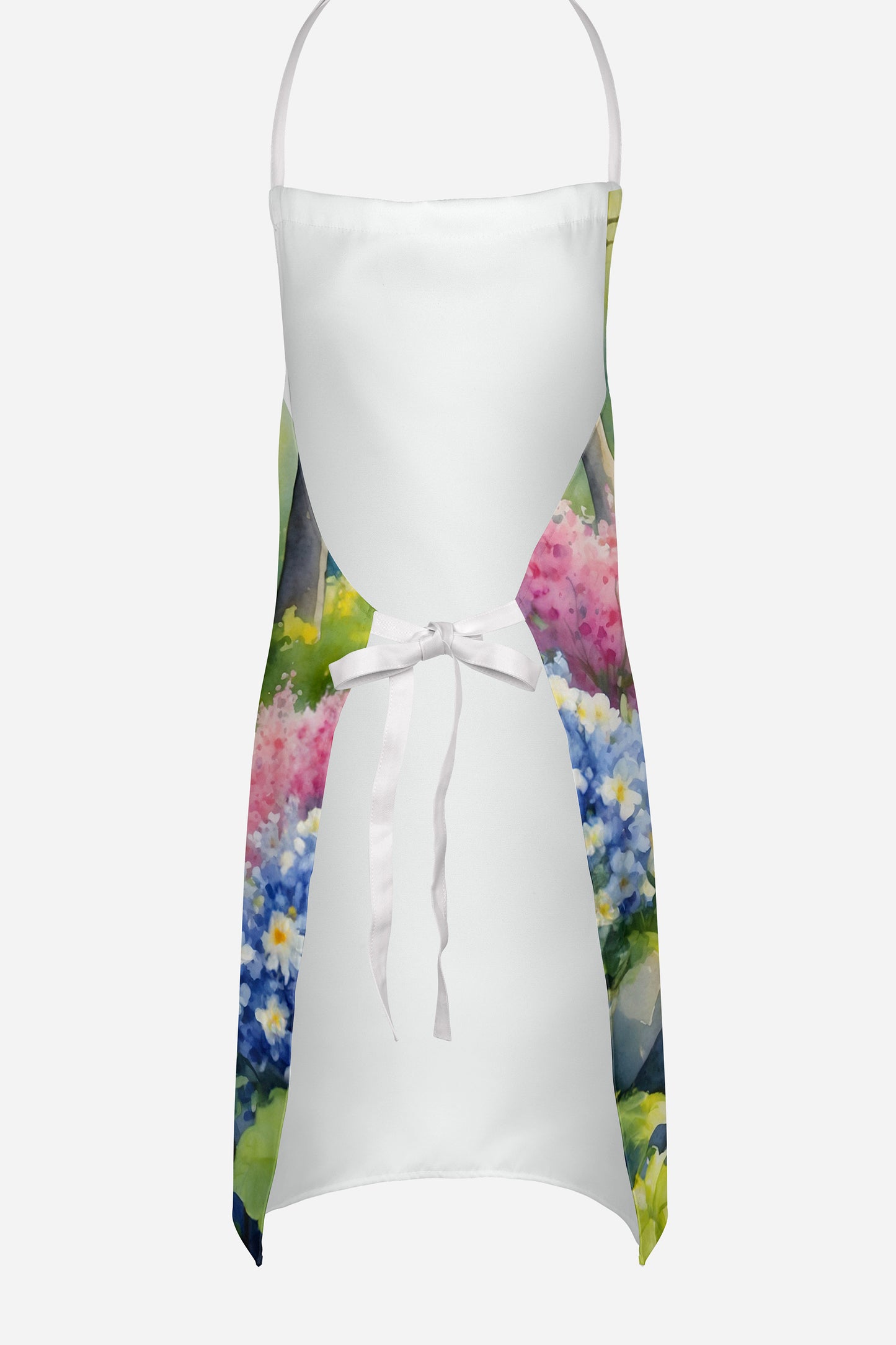 Boston Terrier Spring Path Apron