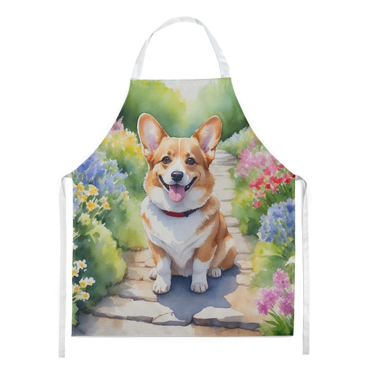 Buy this Corgi Spring Path Apron