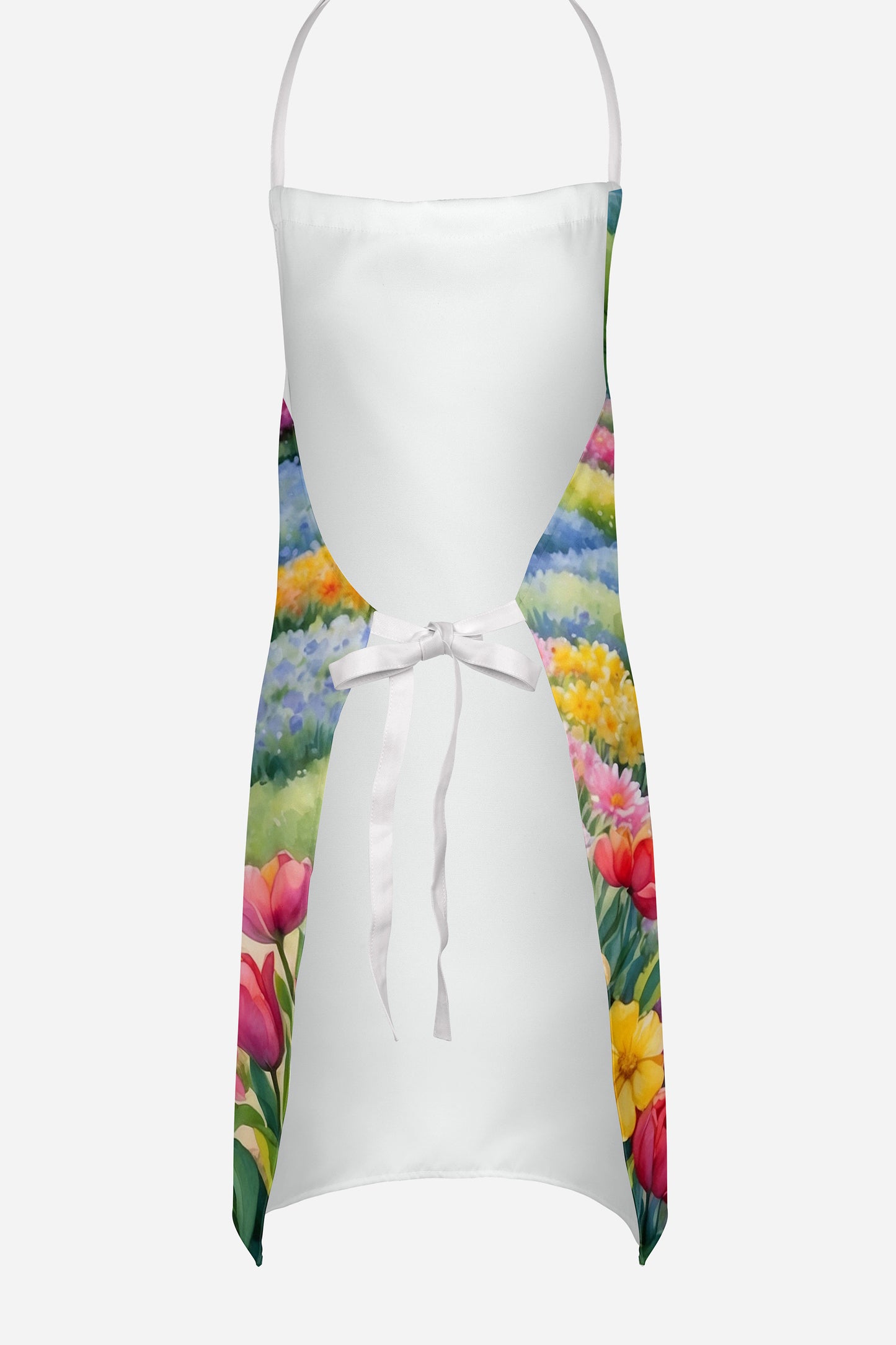 English Bulldog Spring Path Apron