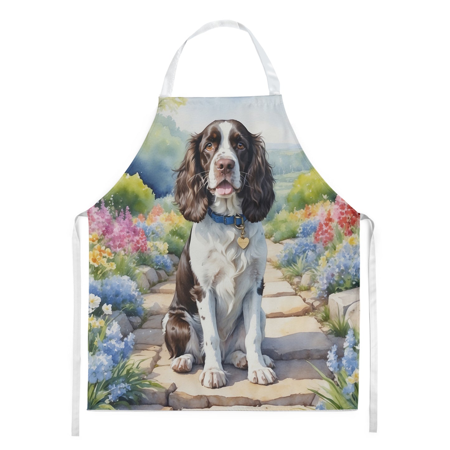 Buy this English Springer Spaniel Spring Path Apron