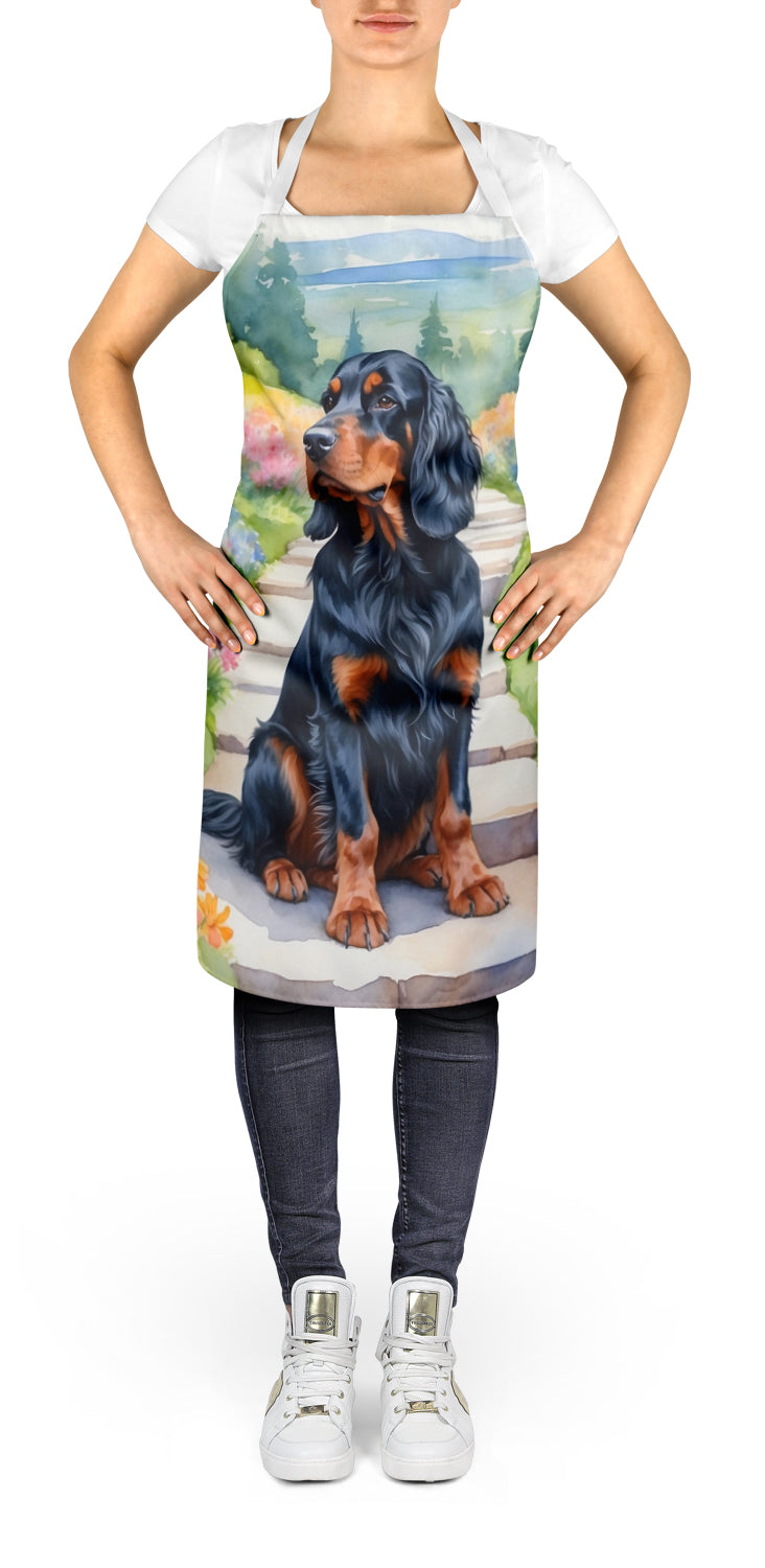 Gordon Setter Spring Path Apron