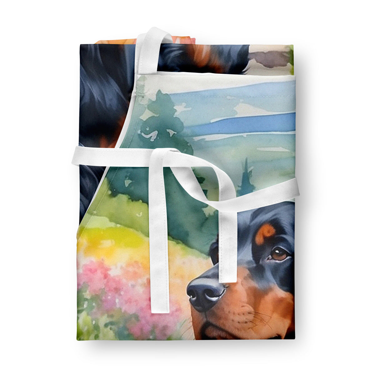 Gordon Setter Spring Path Apron