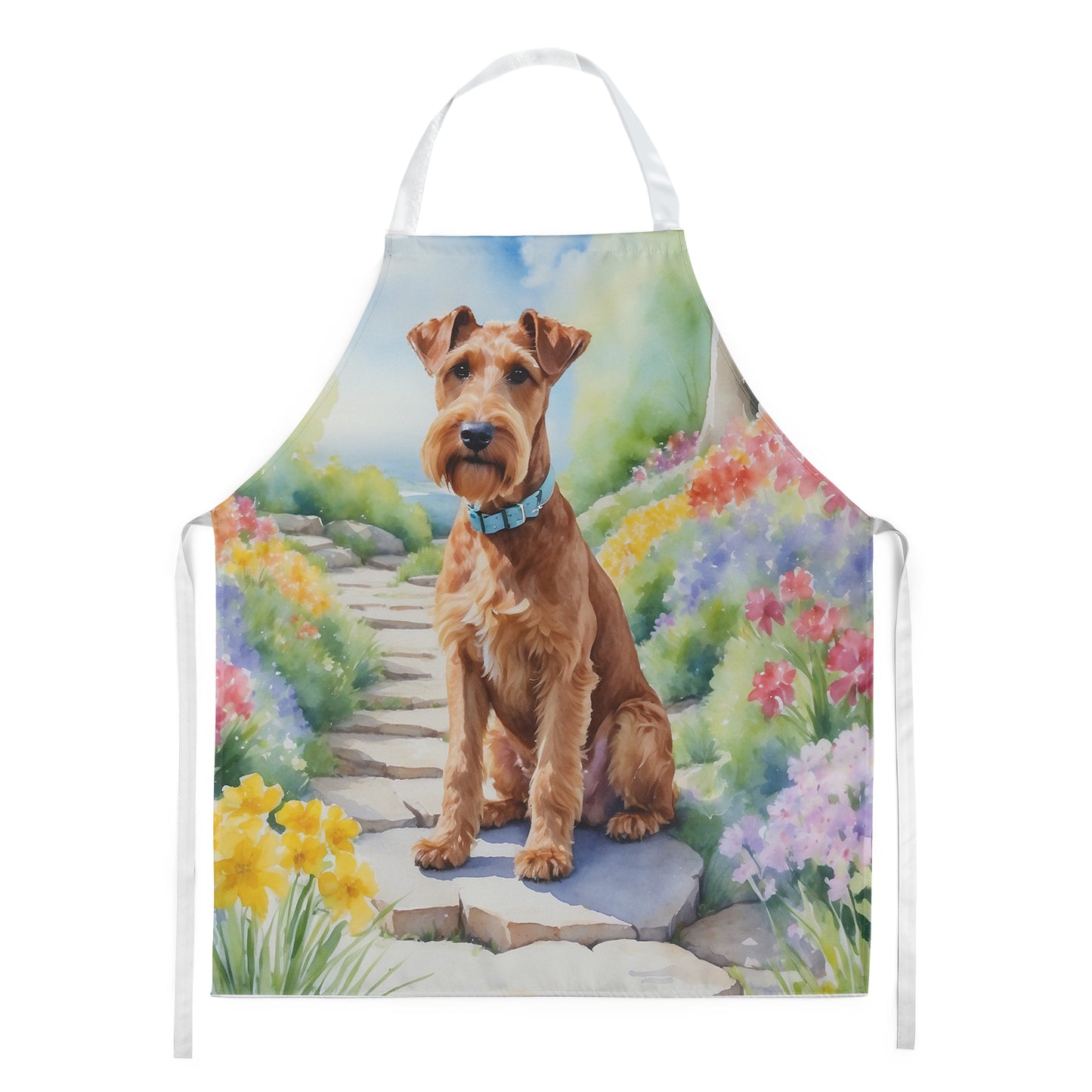 Buy this Irish Terrier Spring Path Apron