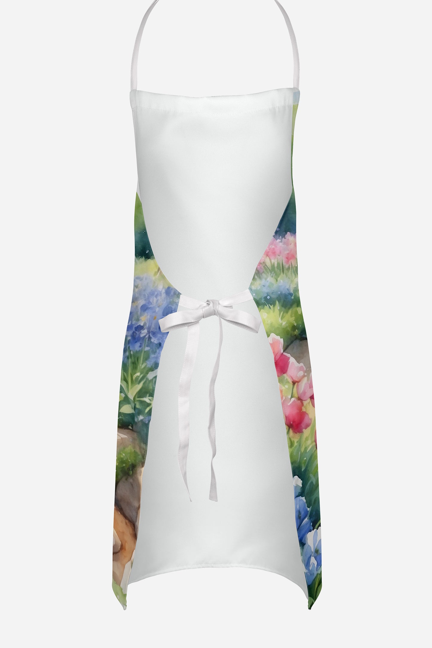 Jack Russell Terrier Spring Path Apron