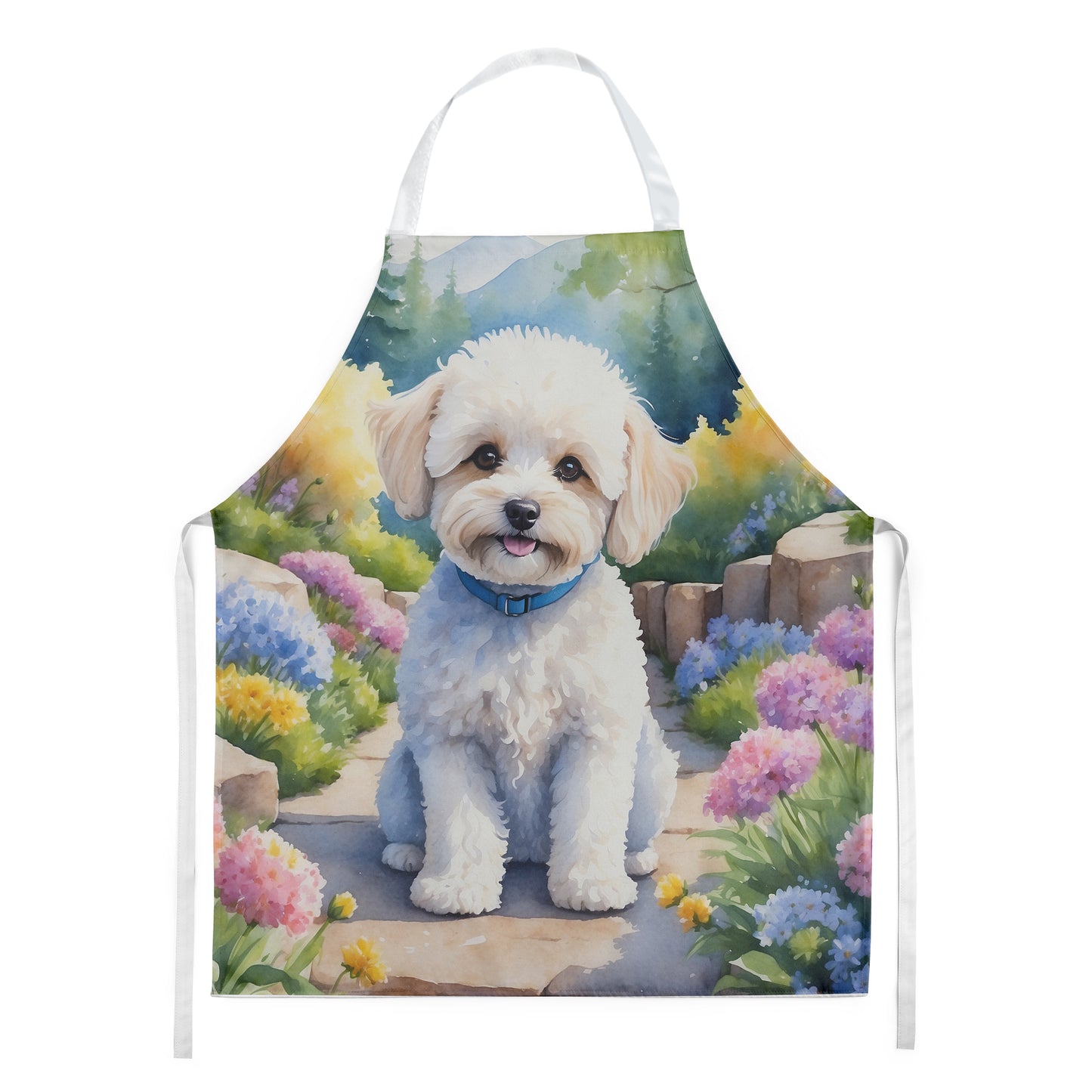 Buy this Maltipoo Spring Path Apron