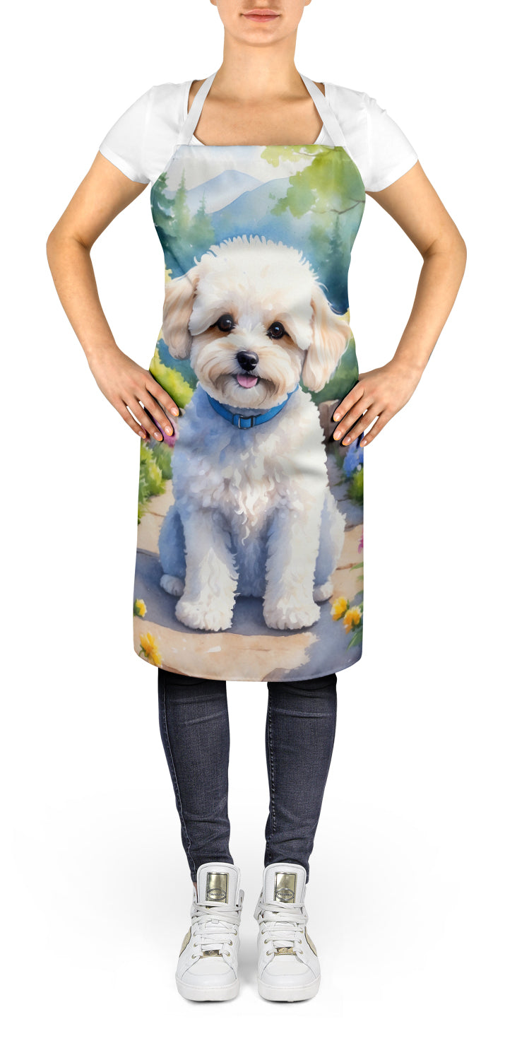 Maltipoo Spring Path Apron