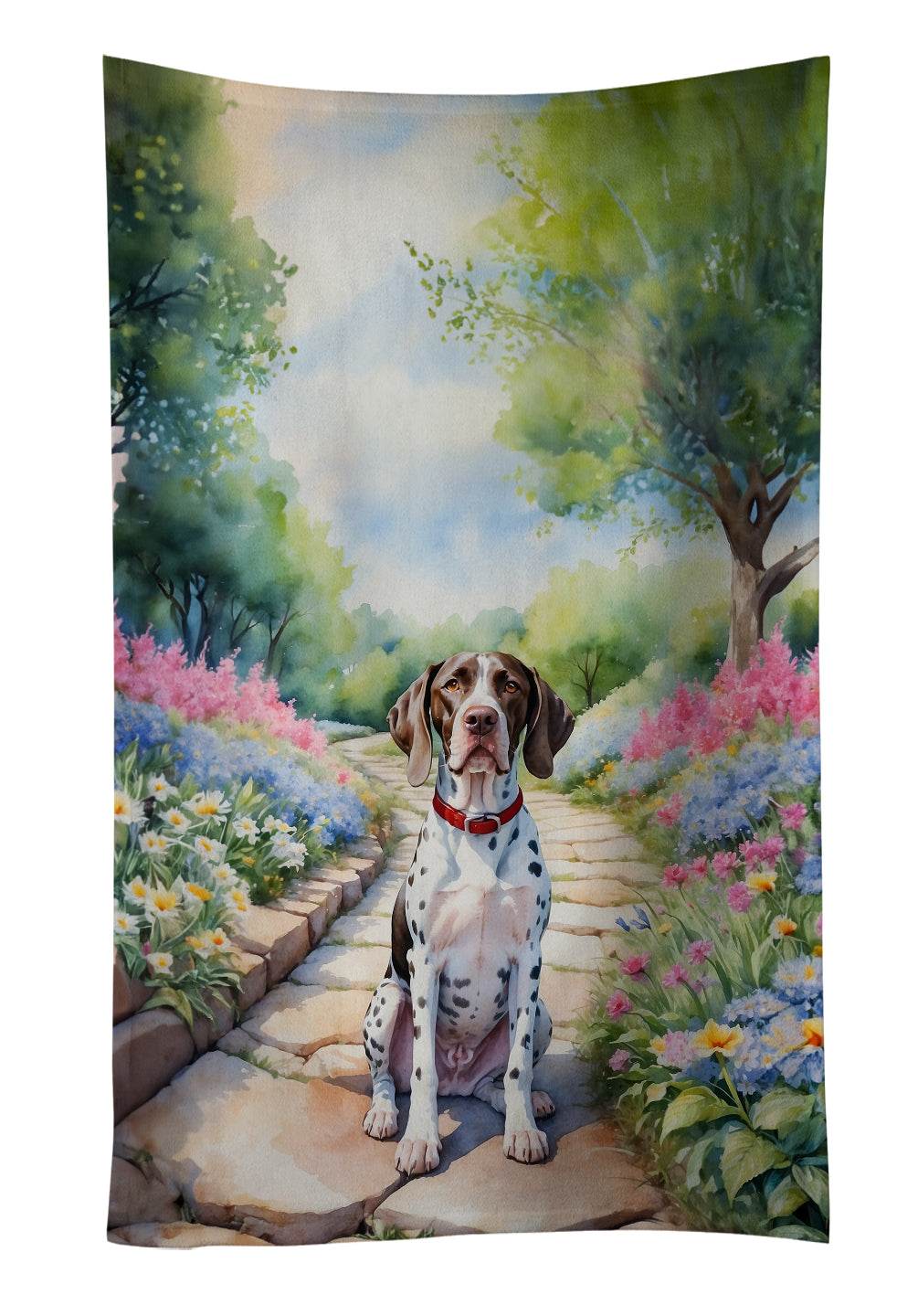 Buy this Pointer Spring Path Kitchen Towel