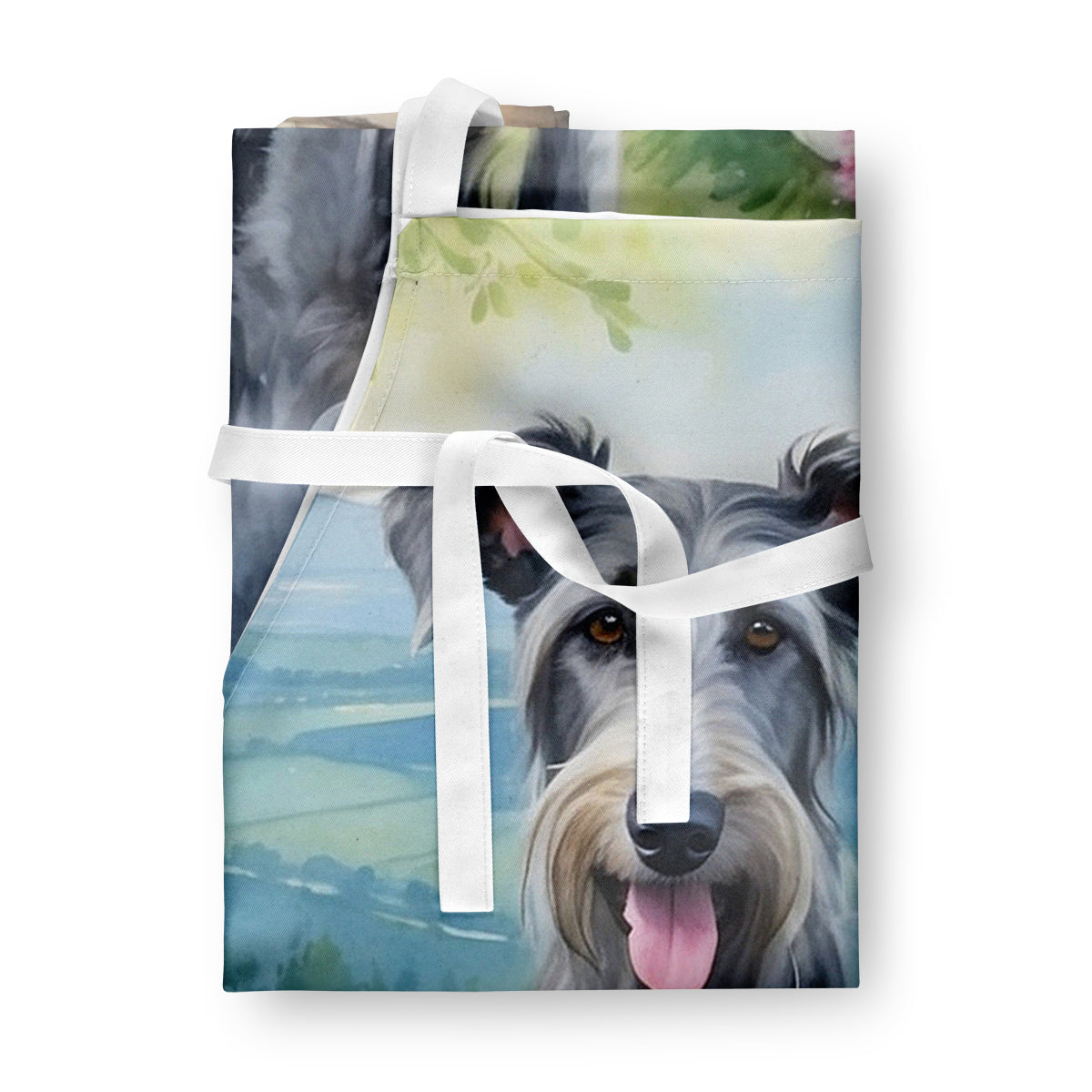 Scottish Deerhound Spring Path Apron