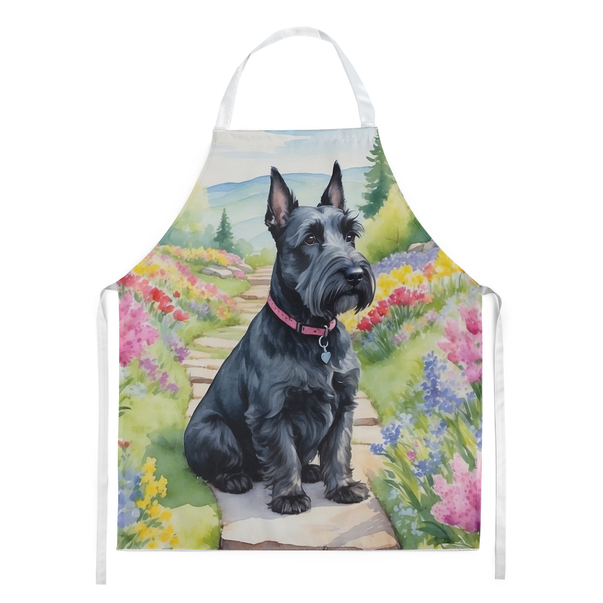 Buy this Scottish Terrier Spring Path Apron