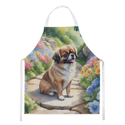 Buy this Tibetan Spaniel Spring Path Apron