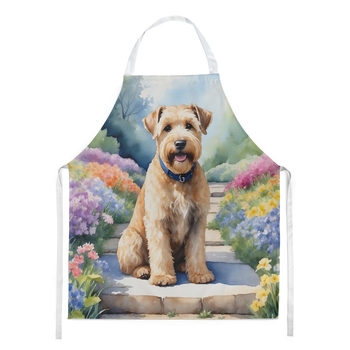 Buy this Wheaten Terrier Spring Path Apron