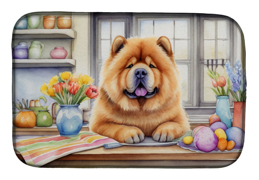 Buy this Decorating Easter Chow Chow Dish Drying Mat