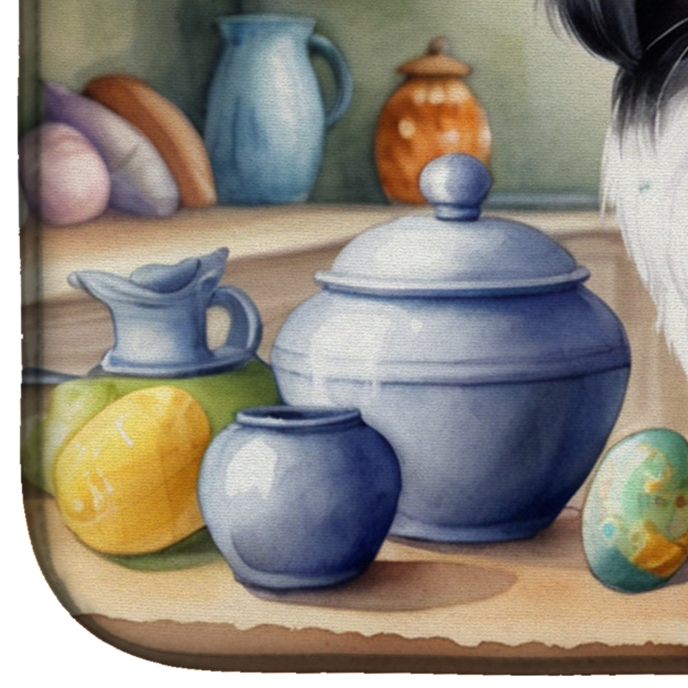 Decorating Easter Japanese Chin Dish Drying Mat