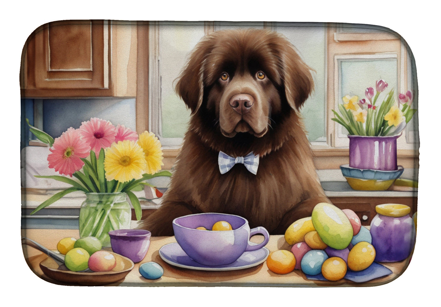 Buy this Decorating Easter Newfoundland Dish Drying Mat
