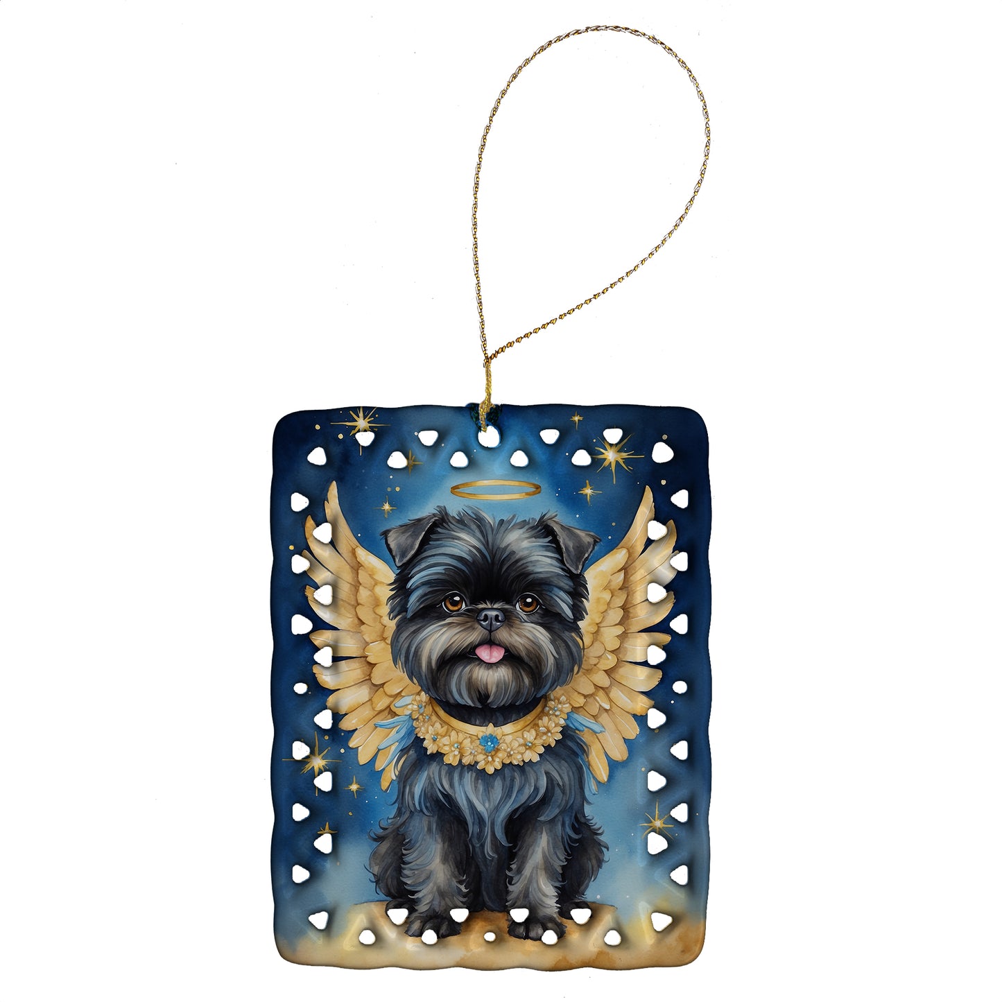 Buy this Affenpinscher My Angel Porcelain Ornament