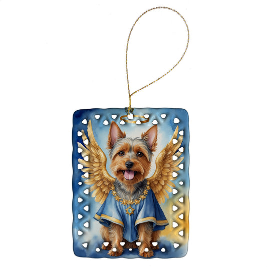 Buy this Australian Terrier My Angel Porcelain Ornament