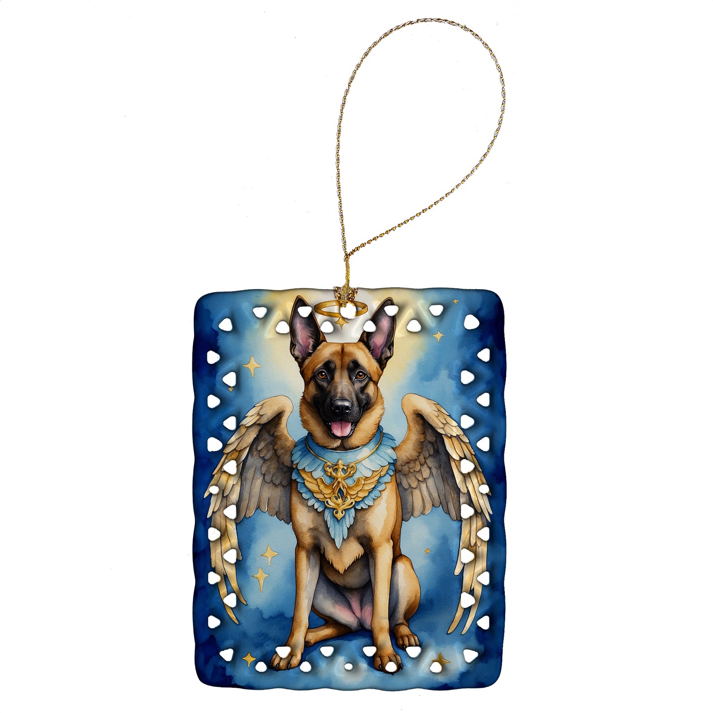 Buy this Belgian Malinois My Angel Porcelain Ornament