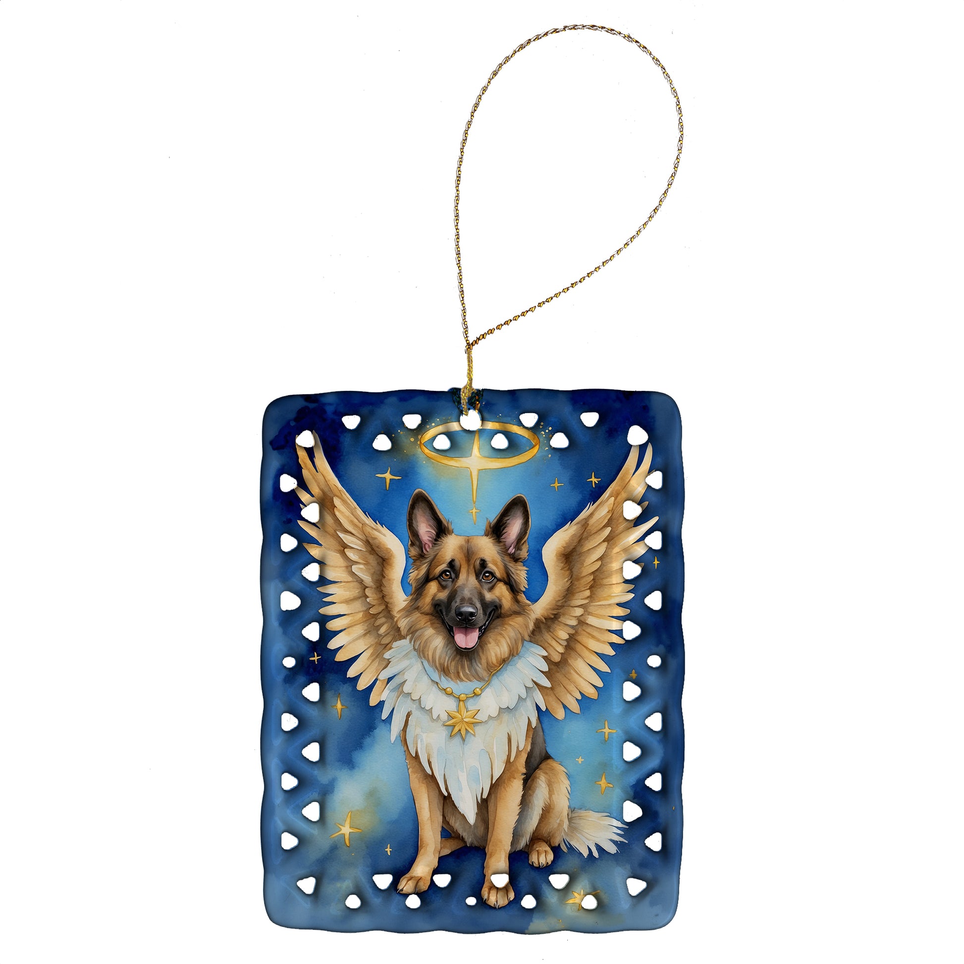 Buy this Belgian Tervuren My Angel Porcelain Ornament