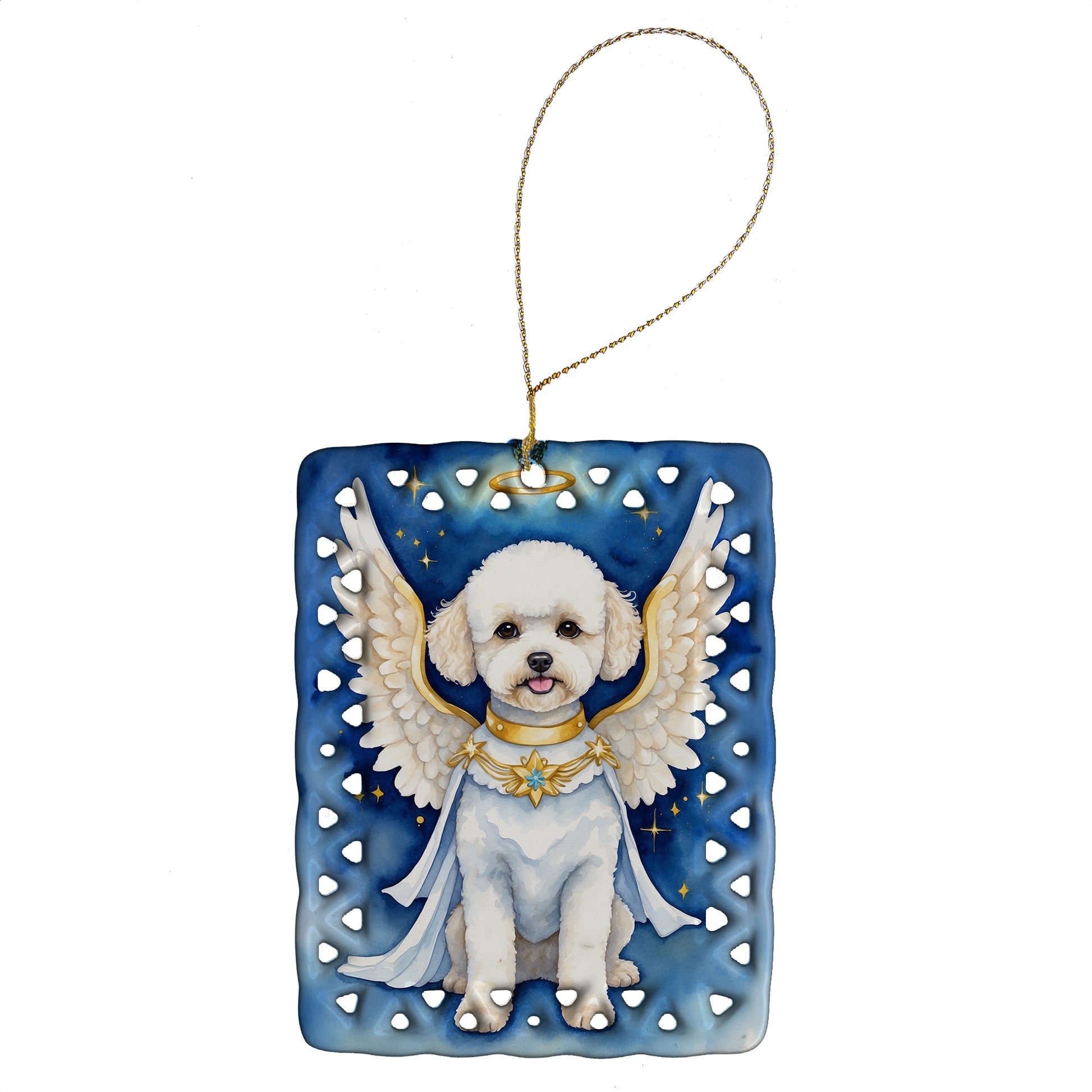 Buy this Bichon Frise My Angel Porcelain Ornament