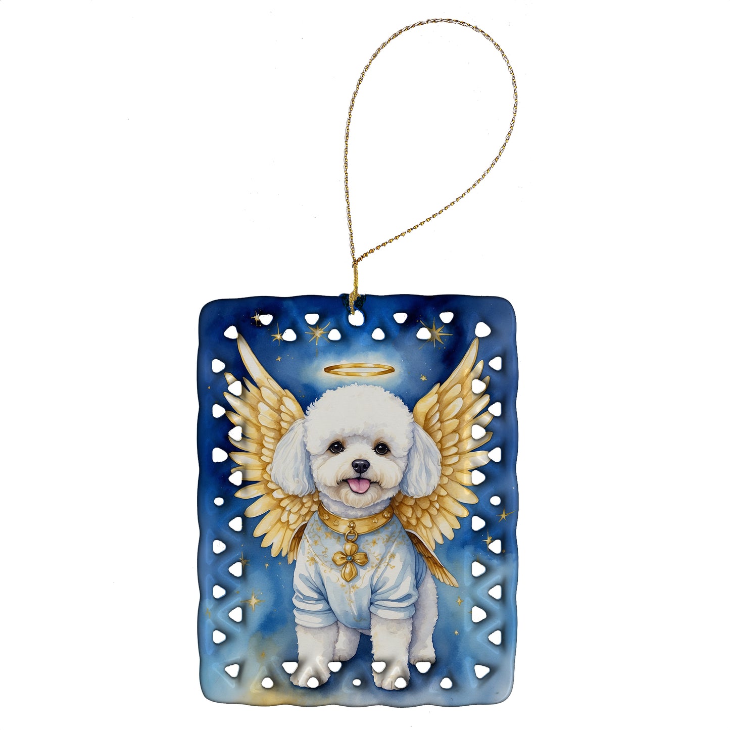 Buy this Bichon Frise My Angel Porcelain Ornament