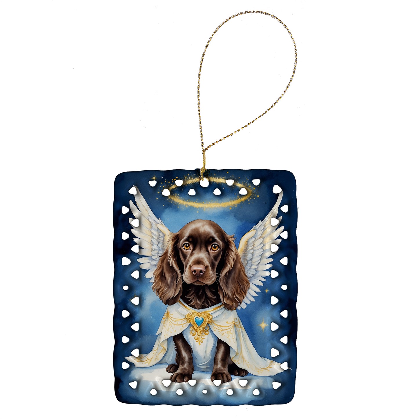 Buy this Boykin Spaniel My Angel Porcelain Ornament