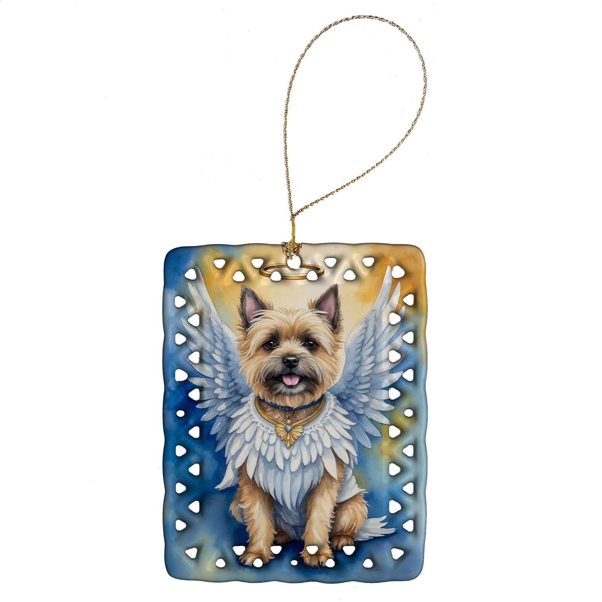 Buy this Cairn Terrier My Angel Porcelain Ornament