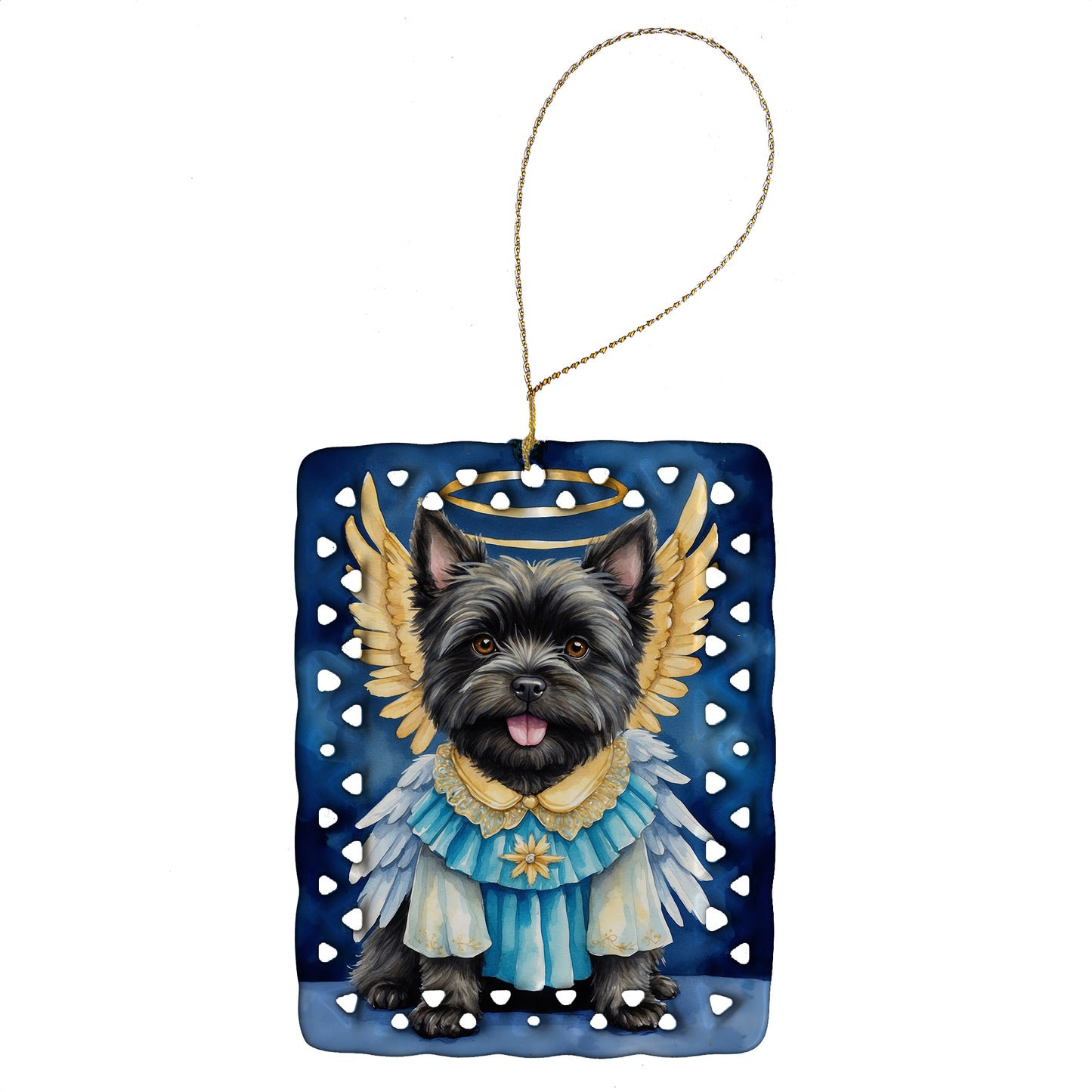 Buy this Cairn Terrier My Angel Porcelain Ornament