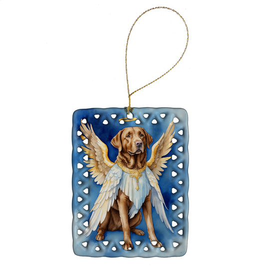 Buy this Chesapeake Bay Retriever My Angel Porcelain Ornament