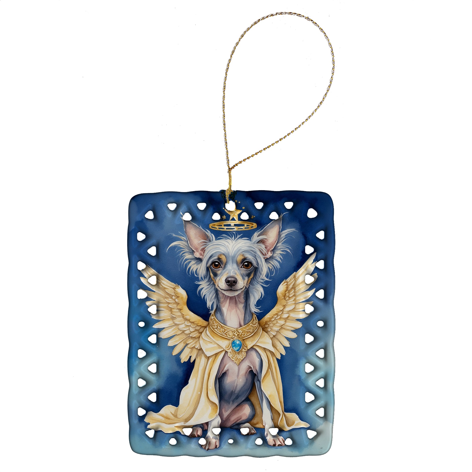 Buy this Chinese Crested My Angel Porcelain Ornament