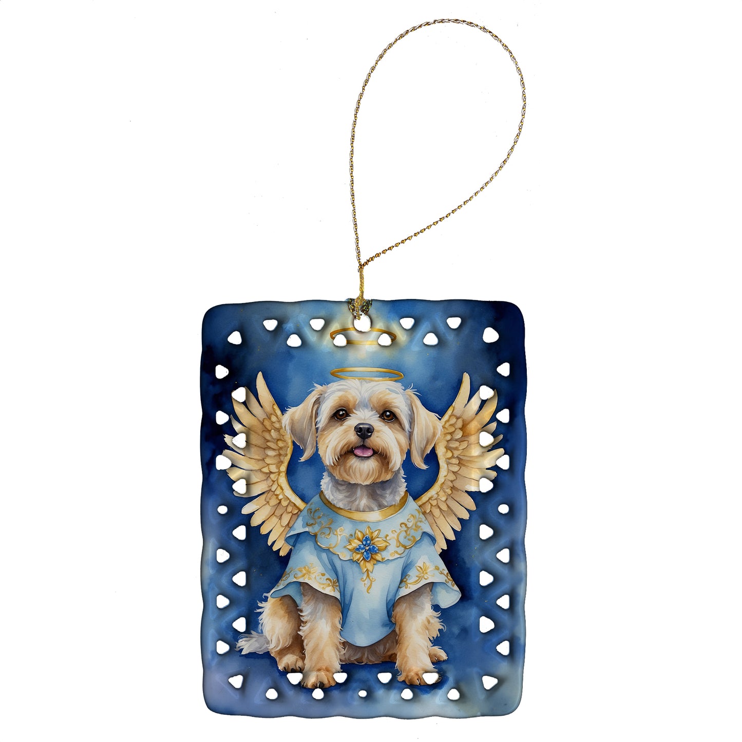 Buy this Dandie Dinmont Terrier My Angel Porcelain Ornament