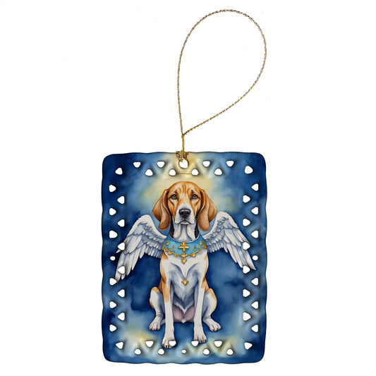 Buy this English Foxhound My Angel Porcelain Ornament