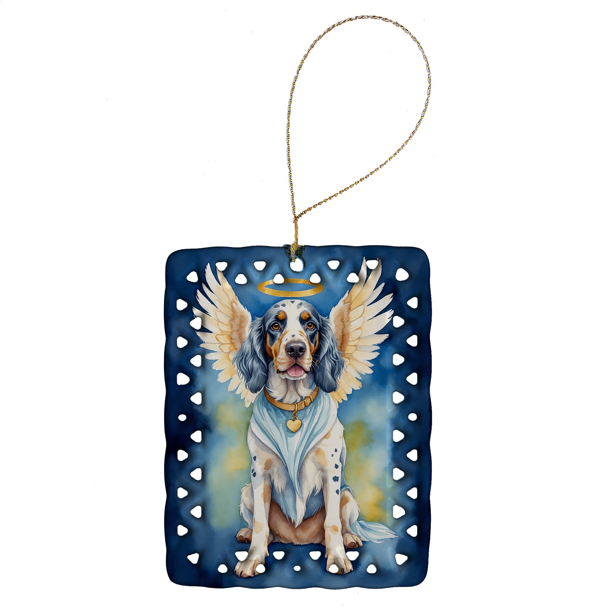 Buy this English Setter My Angel Porcelain Ornament