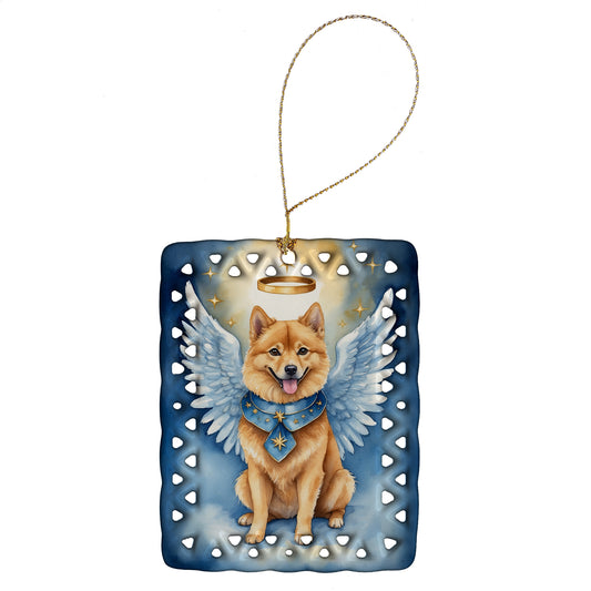 Buy this Finnish Spitz My Angel Porcelain Ornament