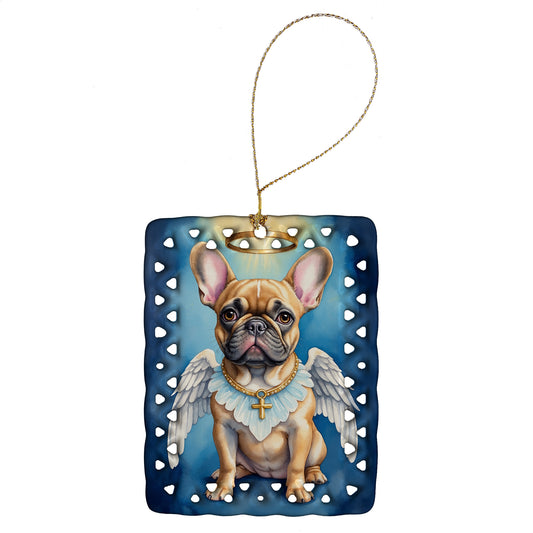 Buy this French Bulldog My Angel Porcelain Ornament