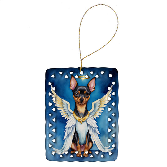 Buy this Miniature Pinscher My Angel Porcelain Ornament