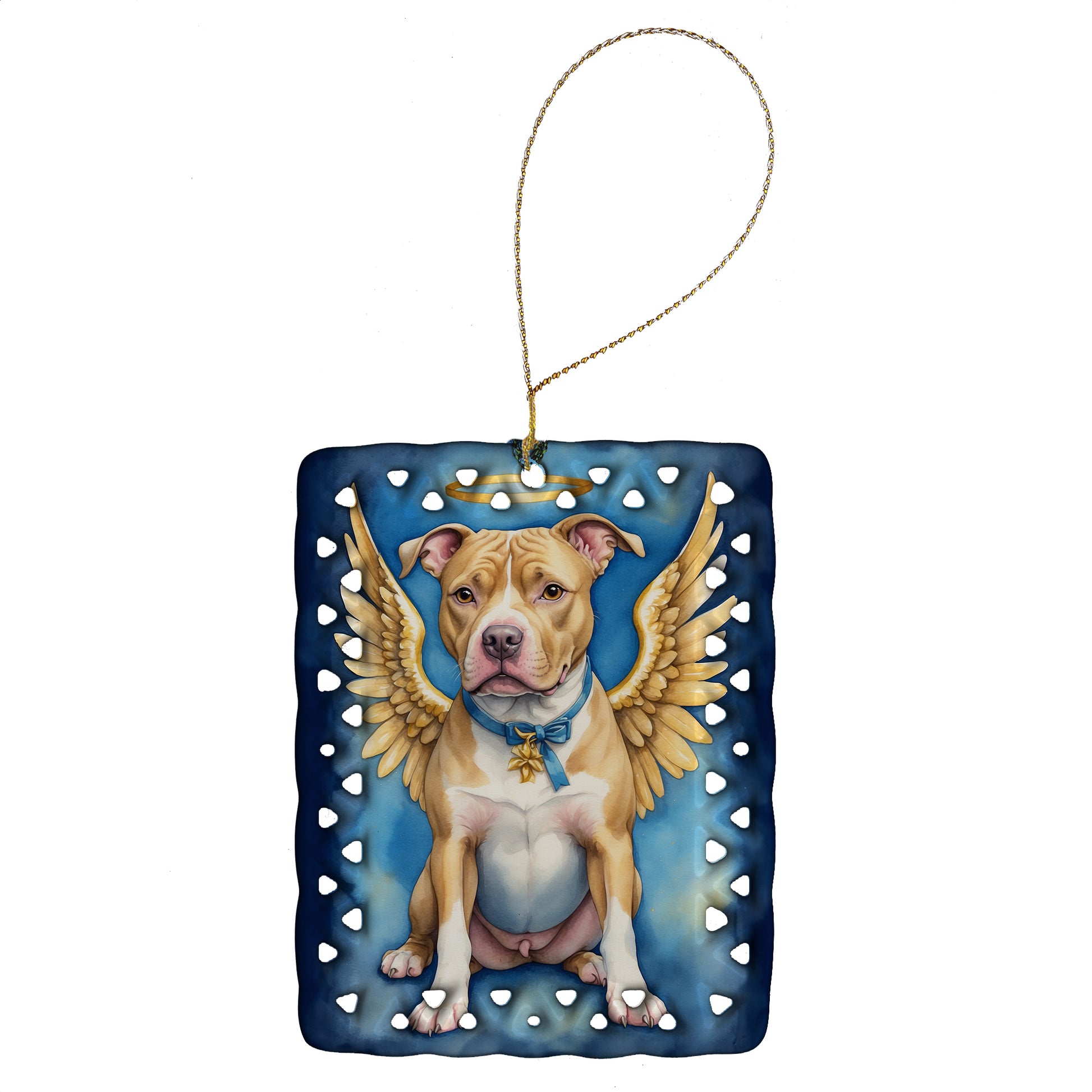 Buy this Pit Bull Terrier My Angel Porcelain Ornament