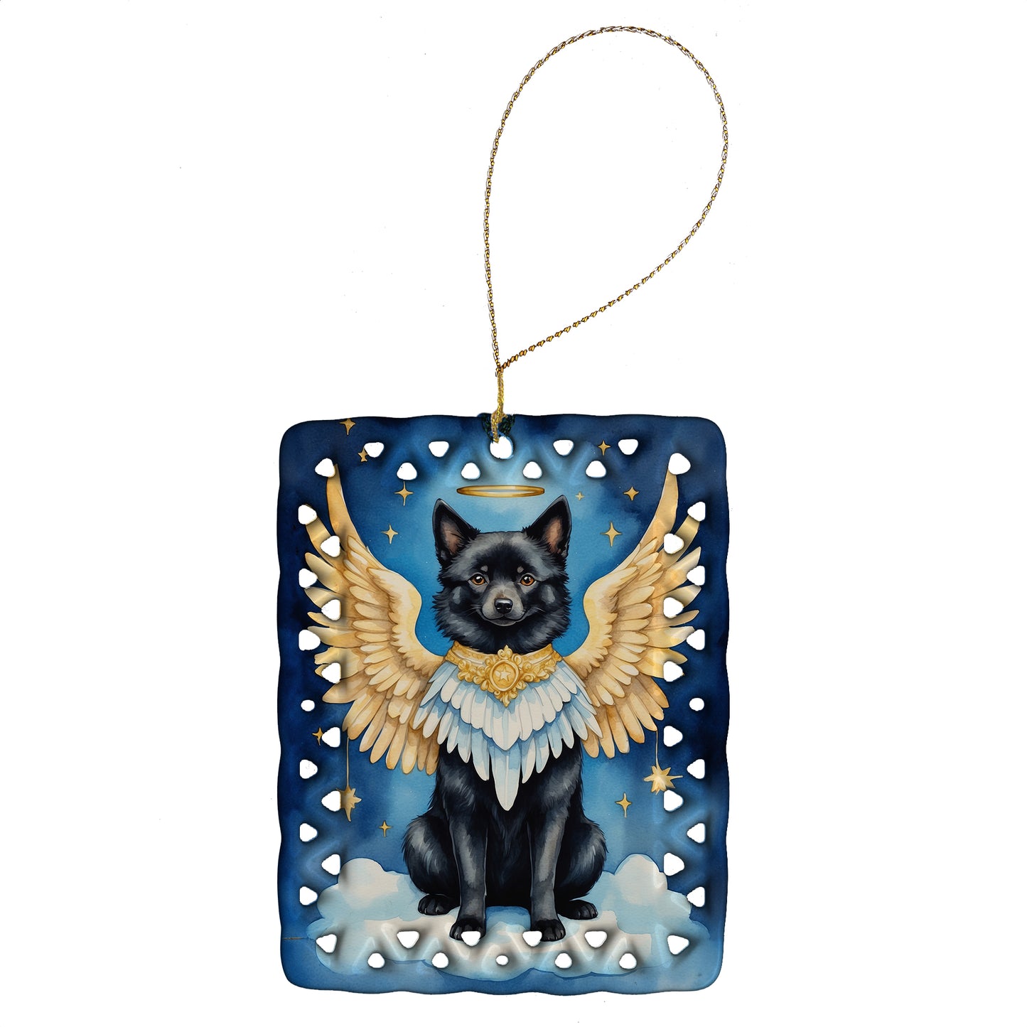 Buy this Schipperke My Angel Porcelain Ornament