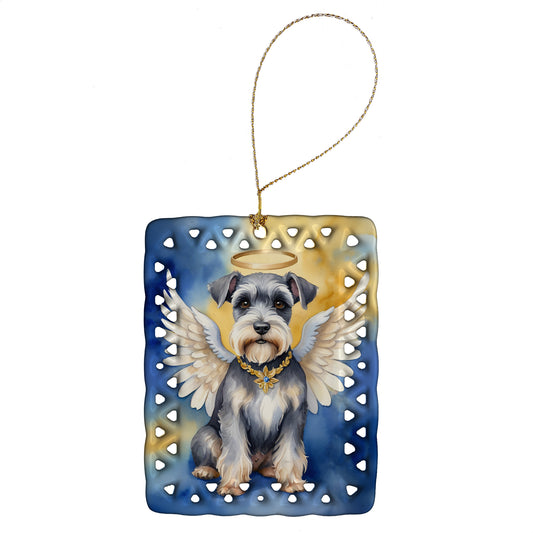 Buy this Schnauzer My Angel Porcelain Ornament