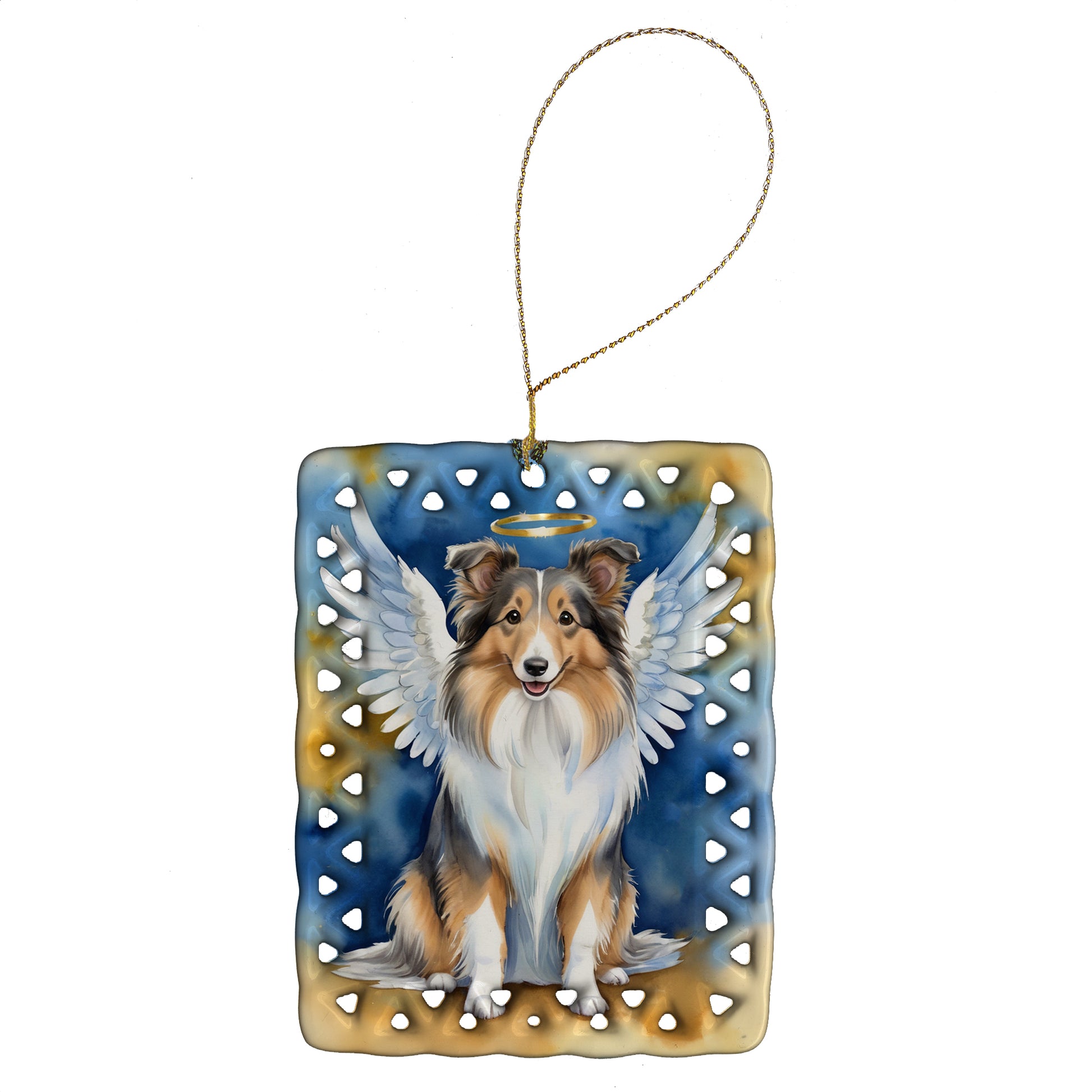 Buy this Sheltie My Angel Porcelain Ornament